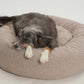 Hundekissen Donut Kuschelnest LOOP Teddy gravel