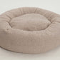 Hundekissen Donut Kuschelnest LOOP Teddy gravel