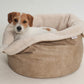 Hundekörbchen Shopper Little Basket Saddle gravel