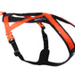 Rush Harness in schwarz/orange