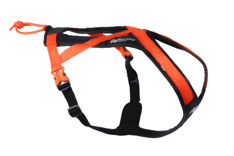 Rush Harness in schwarz/orange