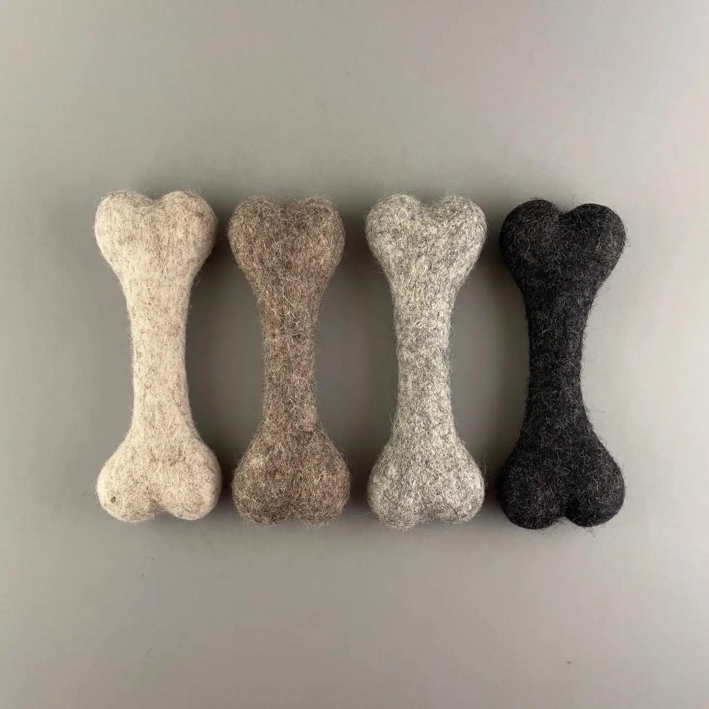 Knochen aus Wollfilz (groß)