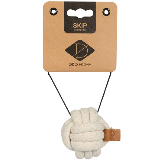 Knotenspielzeug Skip Ball beige