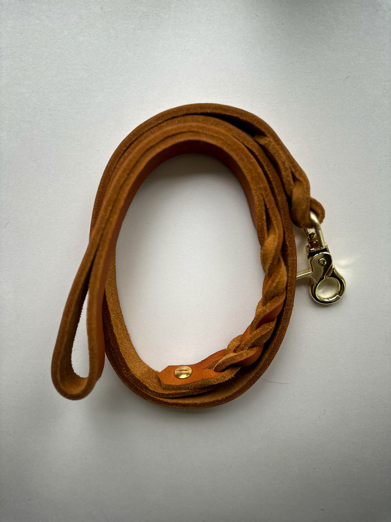 SCADI Führleine "Jón" cognac 16mm