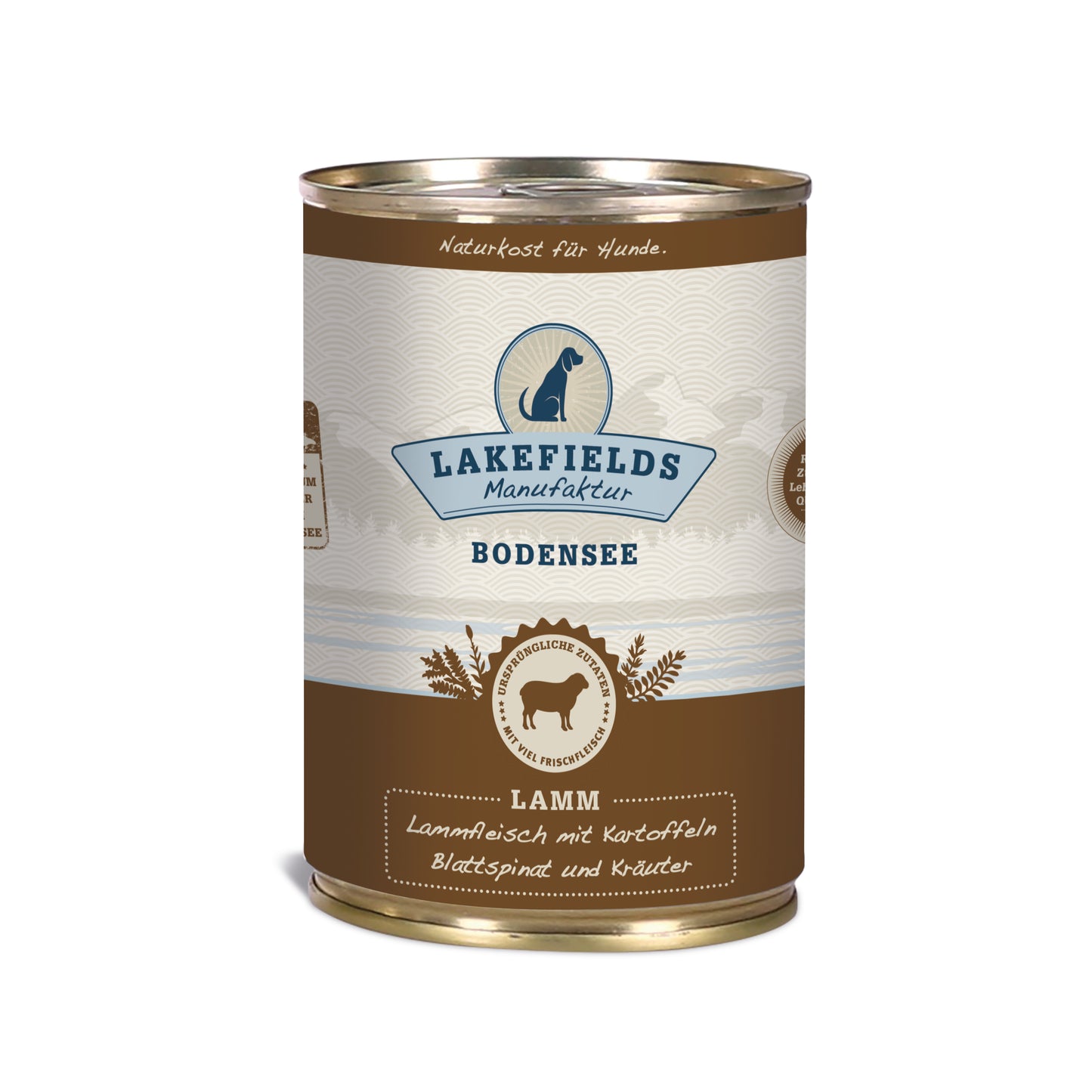 Dosenfleisch-Menü Lamm für ausgewachsene Hunde