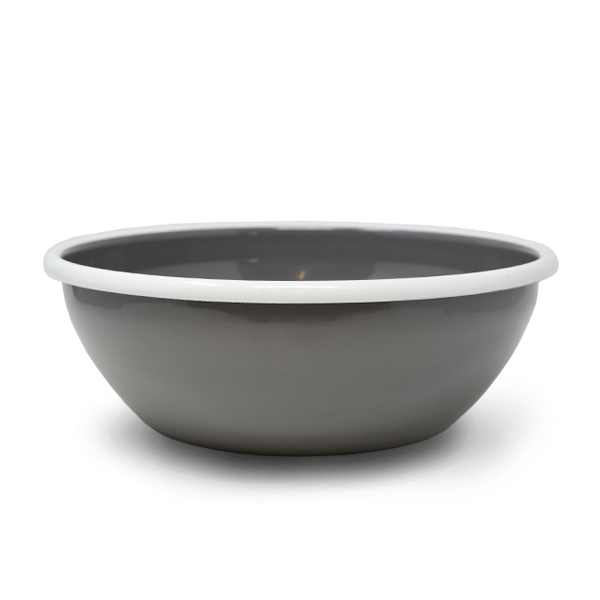 Futternapf aus Emaille "Balu" Grey