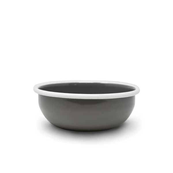 Futternapf aus Emaille "Balu" Grey